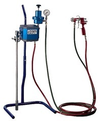 Dispozitiv de lăcuire Twin 20 cu pompă cu membrană cu stativ