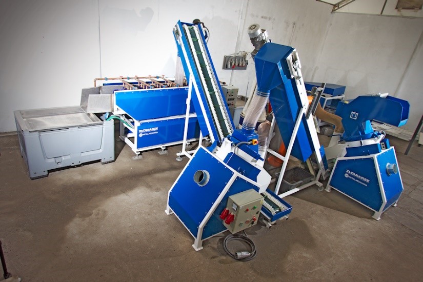 Linie de reciclare cabluri Mod. LRK 200